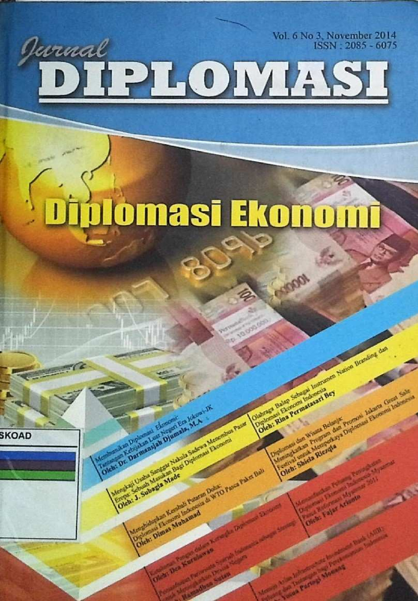 Jurnal Diplomasi, Diplomasi Ekonomi